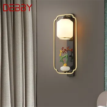 Настенные светильники DEBBY Copper Home Светильник для помещений современного Роскошного дизайна, бра для гостиной и коридора