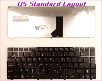 Новая клавиатура с американской Раскладкой для ноутбука ASUS UL80JT N82 N82J N82JQ N82JG N82JV A42D A42F U30 UL30V С ЧЕРНОЙ РАМКОЙ