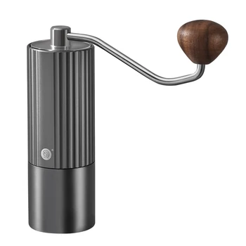 Новая обновленная портативная ручная кофемолка Эспрессо кофемолки sus burr coffee grinder