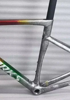 Новейший набор карбоновых рам для велосипеда с краской UCI, велосипедная рама freeze crank, карбоновая рама для велосипеда, легкая велосипедная рама + руль