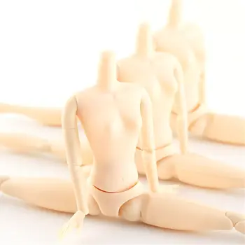Новые 20 подвижных суставов тела женской куклы 26 см 1/6 голые куклы с обнаженным телом