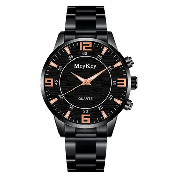 Новые деловые часы, Мужские часы, Ретро дизайн, стальной ремешок, кварцевые наручные часы из сплава Relogio, роскошные мужские часы, Классические часы saat