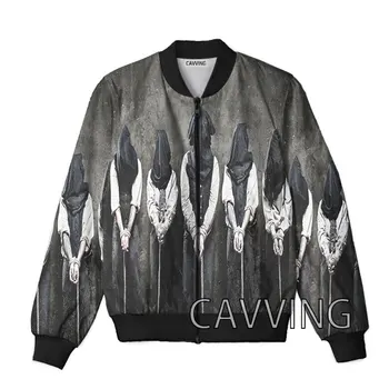 Новые модные женские/мужские куртки-бомберы с 3D принтом Gemini Syndrome Rock на молнии, мужские пальто, мужские куртки на молнии