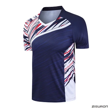 Новые рубашки для бадминтона, рубашки для бега, мужские / женские футболки для спортзала, теннисные футболки для настольного тенниса, дышащие спортивные рубашки