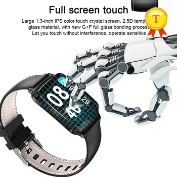 Новые смарт-часы полноэкранные сенсорные Водонепроницаемые ip67 Фитнес-трекер Спортивные часы с напоминанием о вызове Смарт-браслет Bluetooth наручные часы