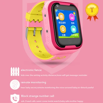новый gsm gps детский телефон наручные часы sim-карта безопасности детские умные 4g gps часы браслет для отслеживания детские часы для защиты от похищения ребенка