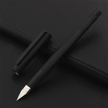Новый Jinhao 65 Черного цвета, Деловая Офисная Авторучка, студенческие Школьные Канцелярские принадлежности, чернила, ручка для каллиграфии.