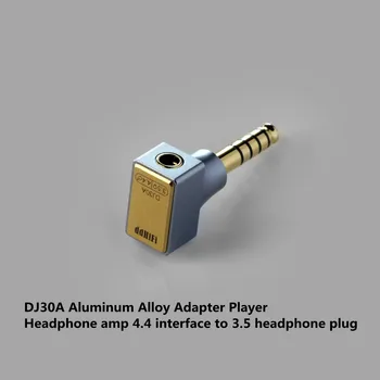 Новый адаптер DJ30A из алюминиевого сплава для плеера и усилителя 4.4 передача интерфейса 3.5 разъем для наушников
