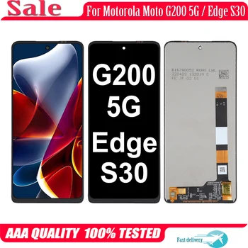 Оригинал Для Motorola Edge S30 2021 XT2175-2 XT2141-1 ЖК-дисплей Moto G200 5G Дисплей С Сенсорным Экраном Дигитайзер В сборе