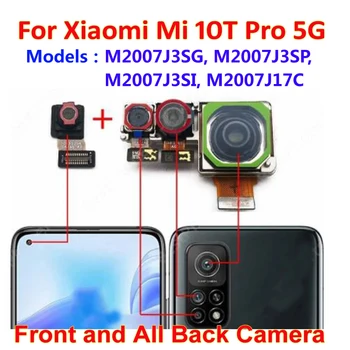 Оригинал для Xiaomi Mi 10T Pro 5G, селфи, маленькая фронтальная камера, макросъемка, сверхширокая большая основная задняя камера, гибкий кабель для телефона