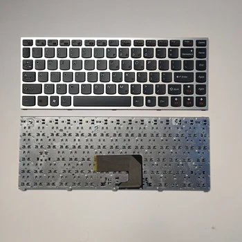 Оригинальная Новая раскладка в США для клавиатуры ноутбука Lenovo IdeaPad U460 Silver V108 11PTDH4705