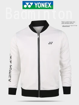 оригинальная спортивная куртка yonex из джерси для бадминтона для влюбленных, мужское и женское пальто 150097/250097, осенне-зимняя модель пары