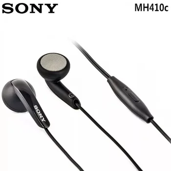 Оригинальные наушники Sony MH410C Наушники-вкладыши Super Bass С микрофоном Для XPERIA L36H M4 M5 L1 XZS XA XA1 XA2 Z1 Z2 Z3