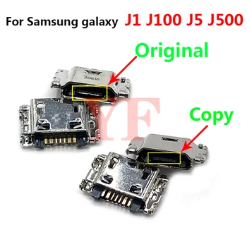 оригинальный 10 шт. Для Samsung Galaxy J1 J100 J3 J300F J5 J500 J5008 J7 J700 J7008 Зарядка через USB Порт Док-станции Разъем