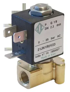Оригинальный ODE Италия 2/2-Ходовой Электромагнитный Электрический Клапан с ЧПУ Прямого действия G1/8 