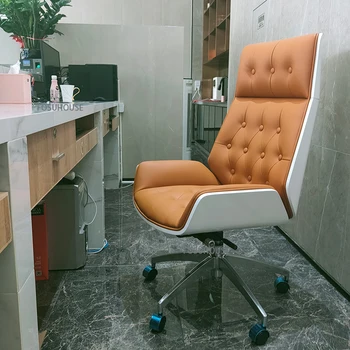Офисное кресло Nordic, домашняя современная мебель для спальни, компьютерное кресло, Легкий Роскошный Креативный Дизайнерский подъемник для кабинета, Вращающиеся кресла
