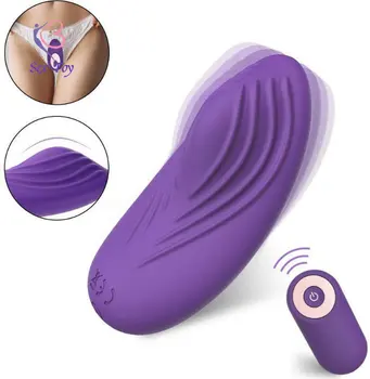 Перезаряжаемый беспроводной носимый эротический джемпер, вибратор для стимуляции клитора, секс-игрушка для взрослых SM для женской мастурбации