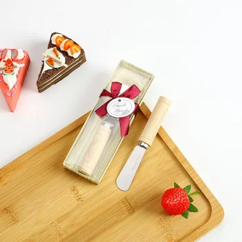 Персонализированный подарок для месячного ребенка, креативная посуда, Милый нож для масла для торта, Европейский и американский Свадебный подарок
