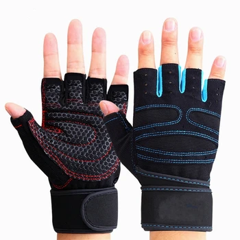 Перчатки для спортзала, перчатки для поднятия тяжестей, перчатки для бодибилдинга, Спортивные упражнения, Перчатки для велоспорта, Перчатки для тренировок для мужчин, женщин, M/L/XL