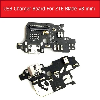 Плата разъема док-станции зарядного устройства USB для ZTE Blade V8 Mini для зарядки, плата для подключения гибкого кабеля, Запасные части