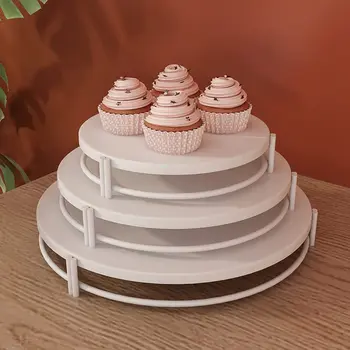 Подставка для торта, Фруктовый Инвентарь, Тарелка в виде сердца, Креативный Золотой Белый Черный Поднос для Десертного стола, Железная Тарелка для торта, Подставка для кексов