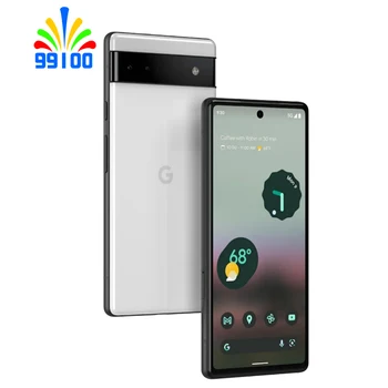 Разблокированный Подержанный мобильный телефон Google Pixel 6a 5G 6,1 