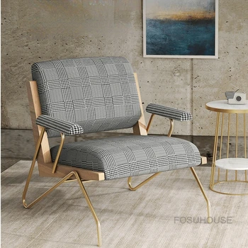 Решетчатый диван-кресло Thousand Bird, Скандинавские стулья для гостиной, Кресло для отдыха, мебель для дома, Роскошный Дизайнерский Односпальный диван