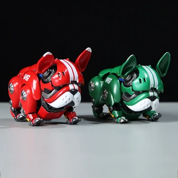Робот-Собака Механика Бульдог Робот-собака Удобная игровая модель Tidal Игрушки Украшения для настольных автомобилей Подарки