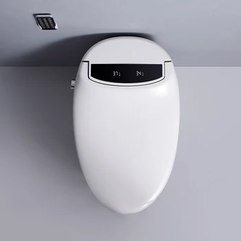Роскошная Крышка с автоматическим открыванием S-trap Intelligent WC Smart Toilet Bidet с дистанционным управлением RS032B