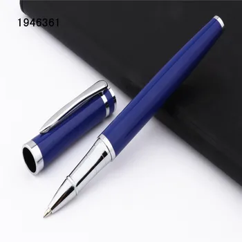 Роскошное качество 3035 Синий цвет, Студенческая школьная офисная ручка-роллер со средним пером, новая