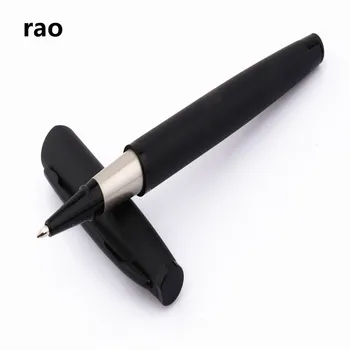 Роскошное качество, 721 Матовая черная деловая офисная ручка-роллер, Новые канцелярские принадлежности для школьников, шариковые ручки