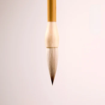 Ручка-расческа для волос Yan Zhenqing Medium Regular Scrip Специальная Кисть Для Китайской каллиграфии Huzhou Caligraphy Brushes
