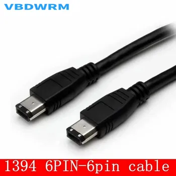Сверхдлинная 6-контактная линия FireWire 400 4,5 М Соединительный кабель IEEE-1394 от 6pin до 6pin, 6-контактный кабель для передачи данных Firewire 6Pin Firewire 400
