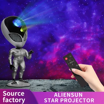 Светодиодная Звездная Проекционная Лампа Nebula Projector Интерактивная Атмосфера Ночник Украшение Рабочего Стола Спальни Лампа Детский Подарок