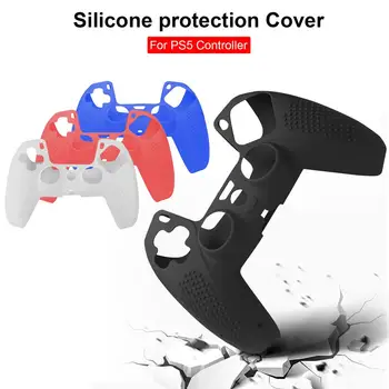Силиконовый Противоскользящий Чехол Защитный Чехол Для PS5 Пылезащитная Кожа Защитный Чехол Для PlayStation PS5 Игровые Аксессуары Для Контроллера