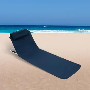 Складной напольный стул для кемпинга, прочный походный стул со спинкой, складной пляжный стул, коврик для отдыха на газоне для кемпинга