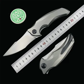 Складной Нож для Капусты New Star Складной Нож M390 Лезвие Титановая Ручка Кемпинг Охота карманные кухонные Фруктовые Ножи EDC инструмент