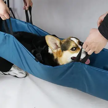 Складные носилки для перевозки домашних животных с ремнем безопасности из ткани Оксфорд для оказания первой помощи