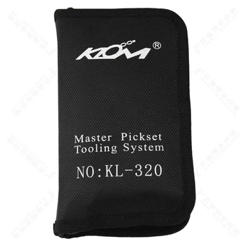 Слесарные инструменты KLOM 32шт Мастер-открытый набор KL-320 Lock Kit Сумка для разблокировки инструментов
