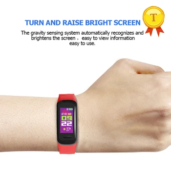 Смарт-браслет 2019 года, цветной экран, мониторинг артериального давления, сердечного ритма, спортивный браслет, смарт-браслет для телефонов Android Ios