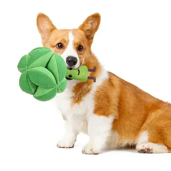 Собачий пазл для умных собак, игрушка-головоломка для собак, тренировка IQ с пищалками внутри, собачьи игрушки-нюхалки для маленьких средних собак