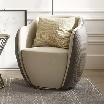 Современное роскошное кресло Дизайнерского бюро Nordic Lounge, современное кожаное кресло для спальни из Фарфора, мебель для дома Para El Hogar