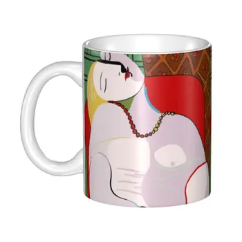 Сон кофе Пикассо кружка DIY подгонял Пабло Пикассо Керамический чай молоко чашка кружка для мужчин женщин открытый работу кемпинг чашки и кружки