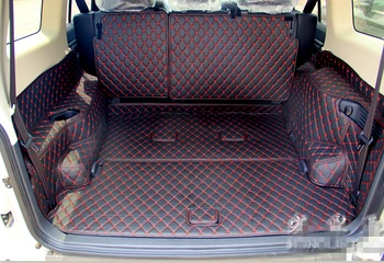  Специальные коврики в багажник для Mitsubishi Pajero на 7 мест, водонепроницаемые коврики в багажник для Pajero -2007