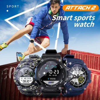 Спортивные часы LOKMAT ATTACK 2 с Bluetooth, оповещающие о частоте сердечных сокращений и кровяном давлении, смарт-часы Бесплатная доставка