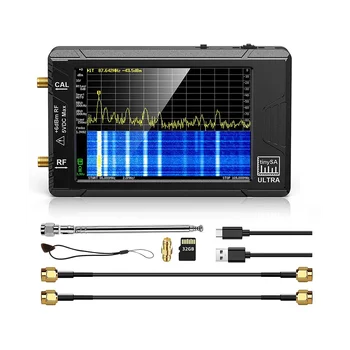 Ультраспектральный анализатор с 4,0-дюймовой частотой от 100 кГц до 5,3 ГГц, генератор сигналов 2-в-1 от 100 кГц до 800 МГц