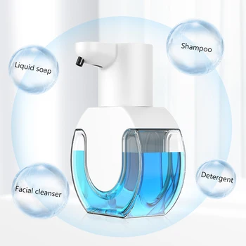 Умный дозатор жидкого мыла, устанавливаемый на стену, индукционная ручная мойка, автоматический бесконтактный инфракрасный датчик, перезаряжаемый для кухни, ванной комнаты