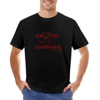 Футболка Miss Hannigan, футболка оверсайз, футболки для спортивных фанатов, мужская одежда, летняя одежда, забавные футболки для мужчин