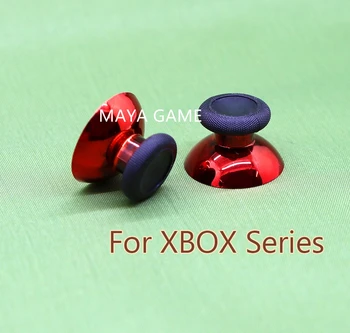 Хромированные 3D аналоговые колпачки для джойстика с джойстиком в виде гриба-качалки для контроллера для xbox one для Xbox серии S X