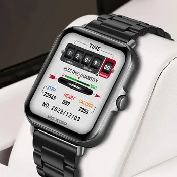 Цифровые мужские умные часы, пульсометр, спортивные Фитнес Водонепроницаемые женские наручные смарт-часы для смартфона Xiaomi Huawei 2023